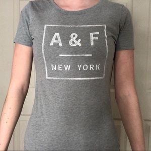 Abercrombie and Fitch Women’s logo graphic tee